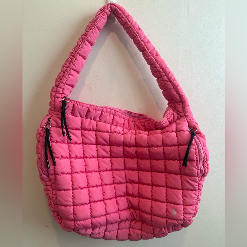 Free People Quilted Carryall Bag